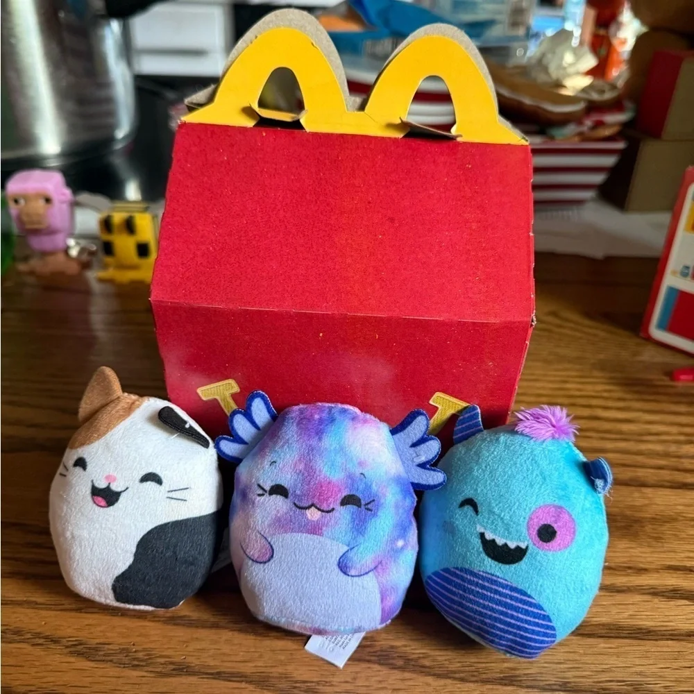 Squish-mallows Halley, Rorty & Cam Stuffed Animals Collectible Set
